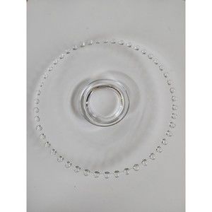 Vintage Imperial Glass Candlewick Mayo Underplate